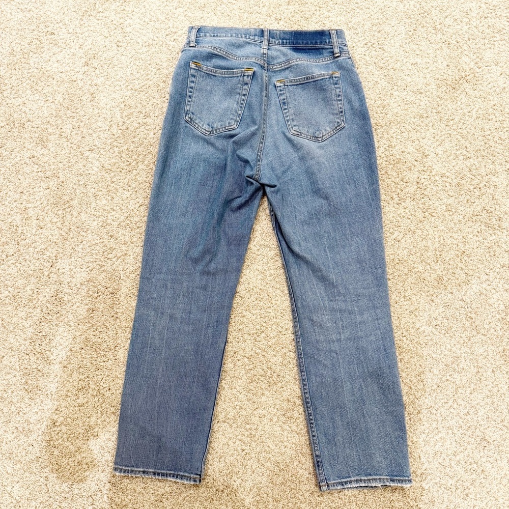Ultra High Rise Ankle Straight Jean - Picture 14 of 16